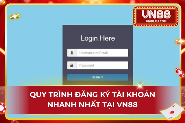 Đăng ký VN88 - Các bước đơn giản để tạo tài khoản