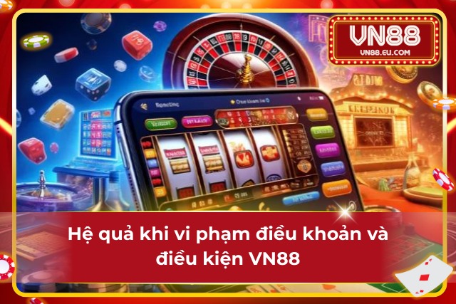 Những hệ quả nhận về khi vi phạm điều khoản